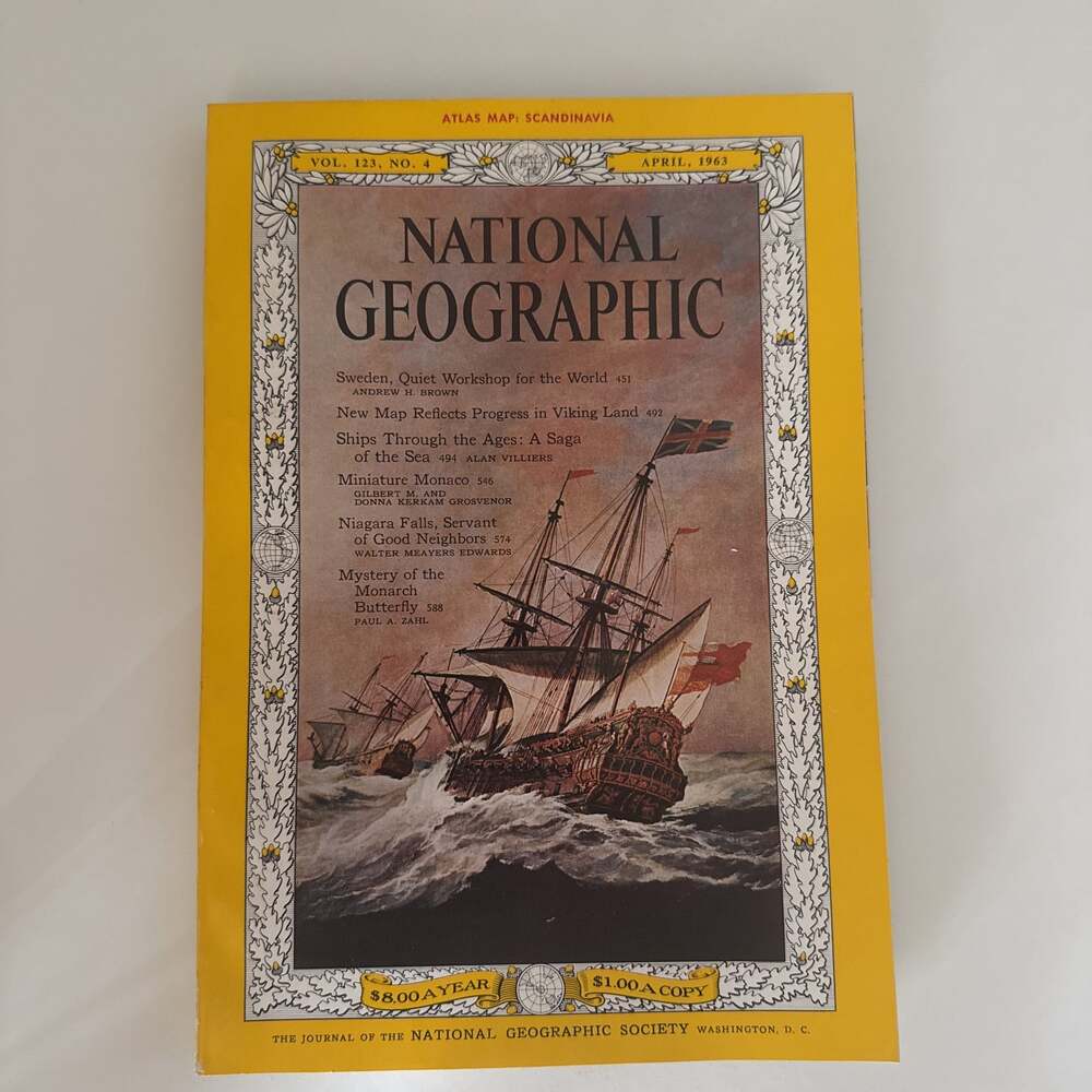 National Geographic Magazine Vol 162 No. 1 July 1982 In The Wake Of Sindbad